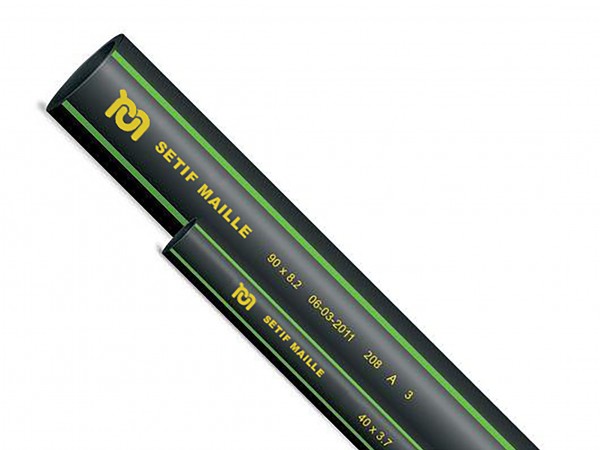 TUBE PEHD/HDPE SILICONE GAINAGE FIBRE OPTIQUE